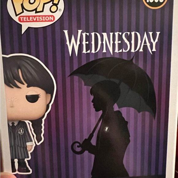 NWT-Funko Pop Wednesday Adams - Picture 3 of 4